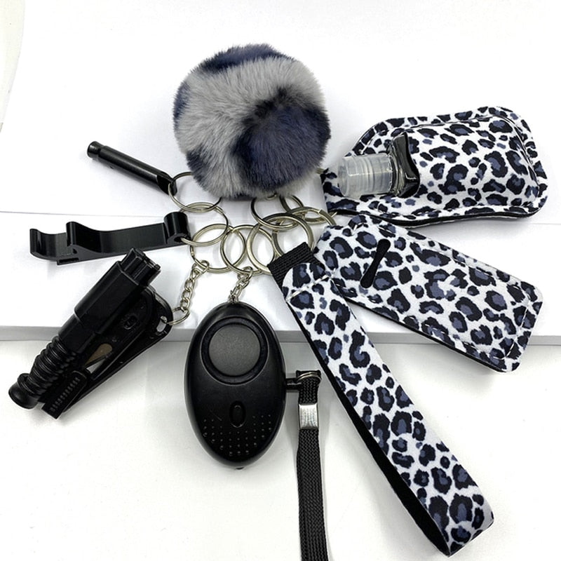 Llavero Defensa Personal Wristlet Vendors Safety Accessories Taserself Defense Keychain for Women