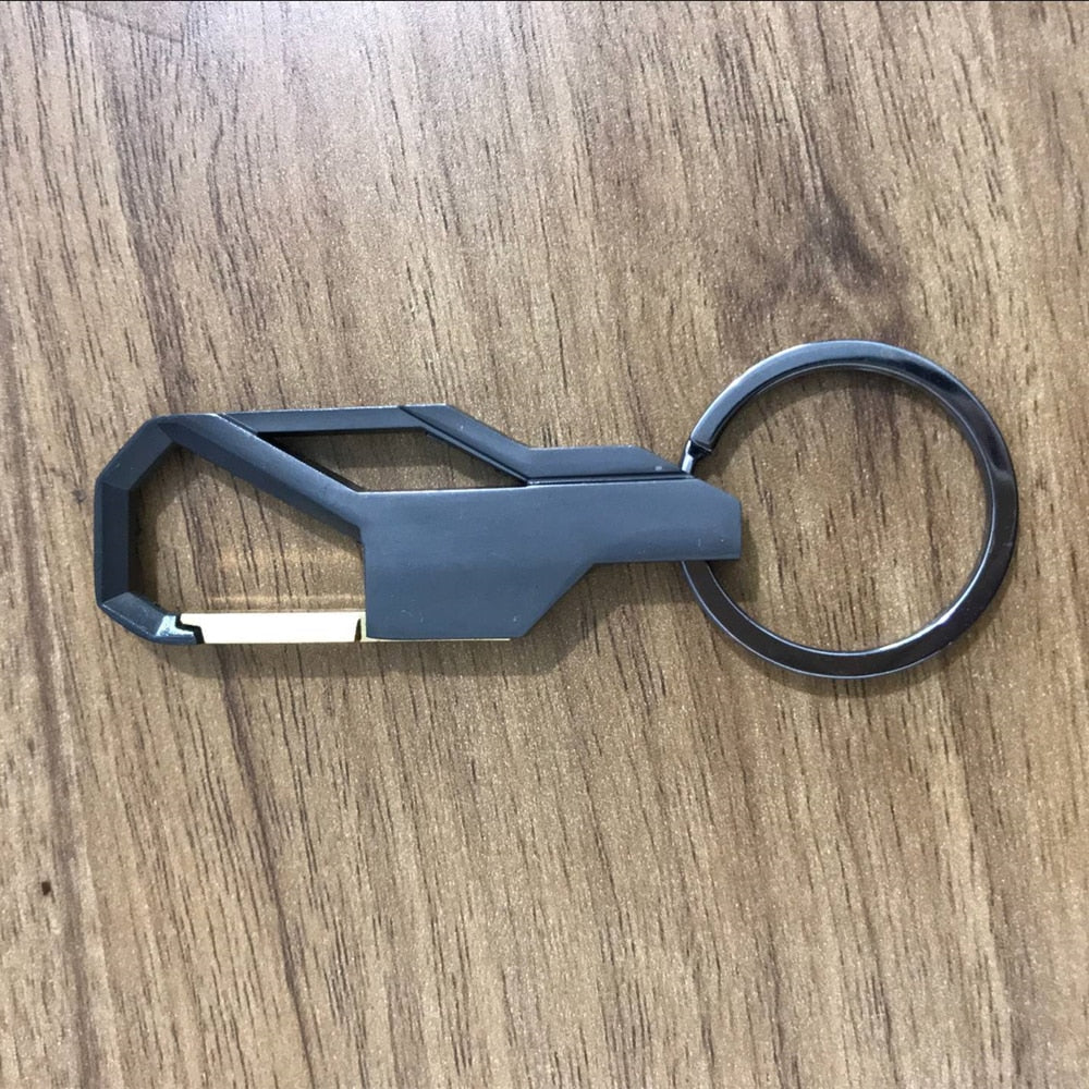 Metal Keychain New Men's Car Wallet Keyring Accessories Pendant Creative Practical Small Gift Zinc Alloy Classical Key Holder
