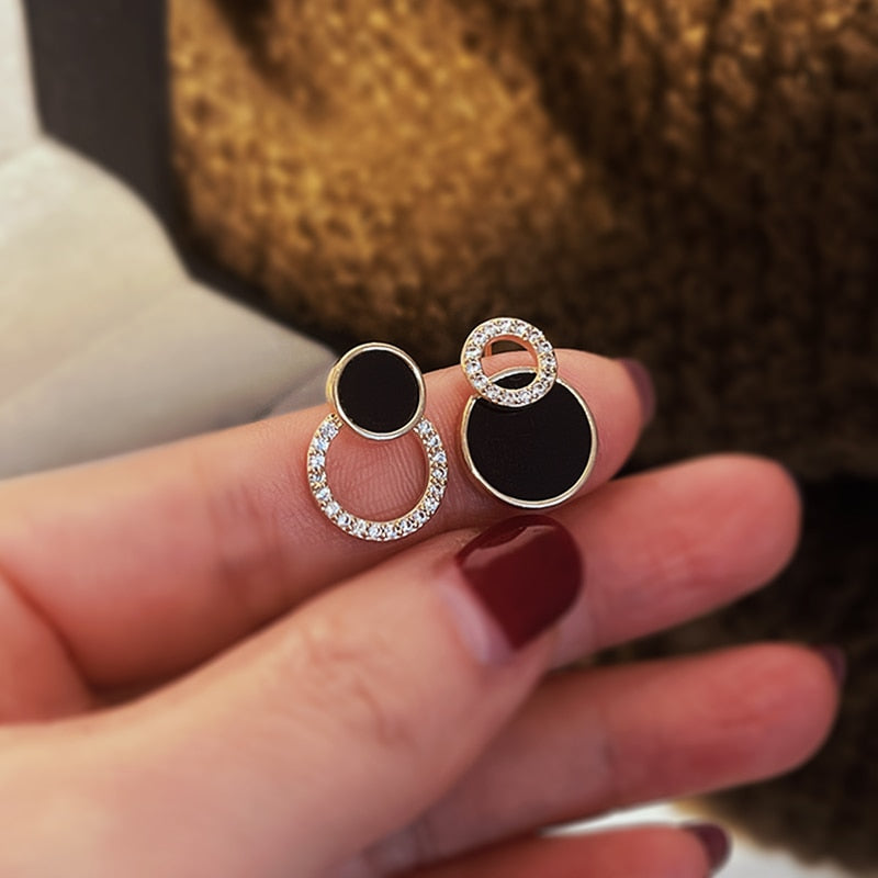 Cute Bowknot Stud Earrings For Women Golden Korean Accessoires Fashion Jewelry pendientes mujer boucle d’oreille femme brincos