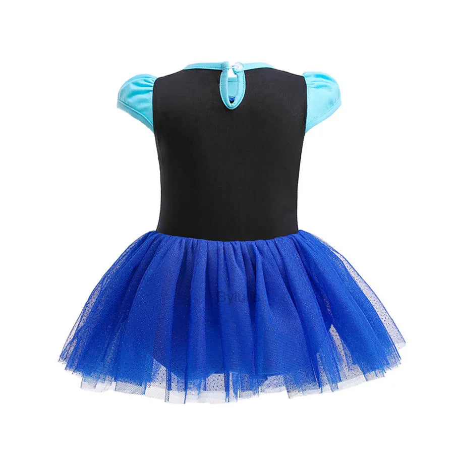 Baby Romper Tutu Dress with Headband Infant Baby Girl Princess Clothes Cute Design Kids Dress Halloween Party Costumes Outfit - Charlie Dolly