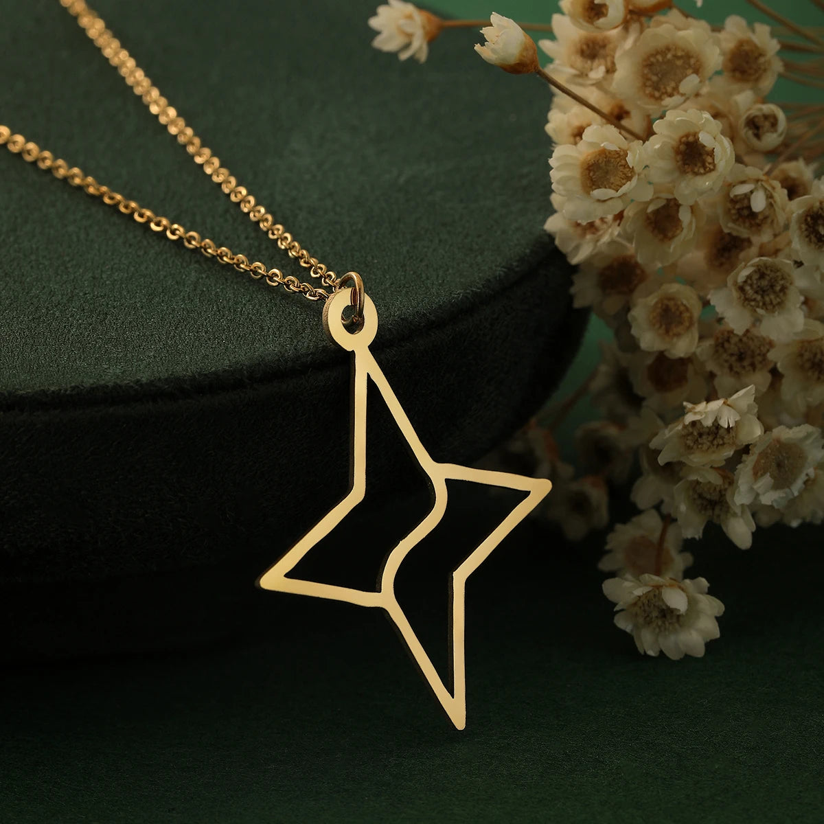 Dainty Lotus, Books, Phoenix & Comedy Tragedy Mask Pendant Necklace, Symbolic Choker Set