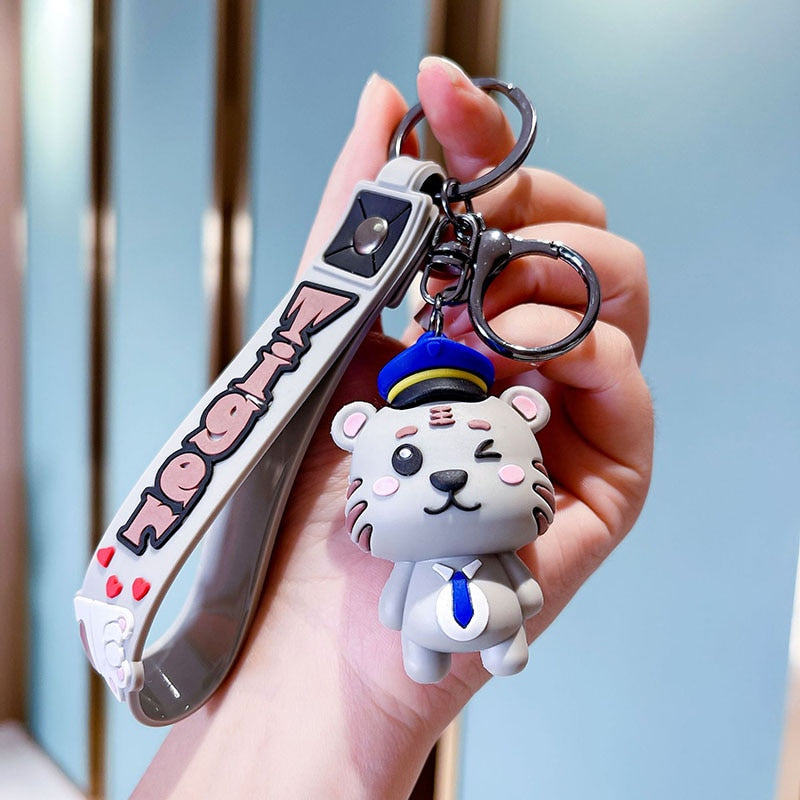 Regular Activities Kinds of Keychains Cute Doll Key Chain Ring Holder Beautiful Lovely Keyring Small Gifts Promotion