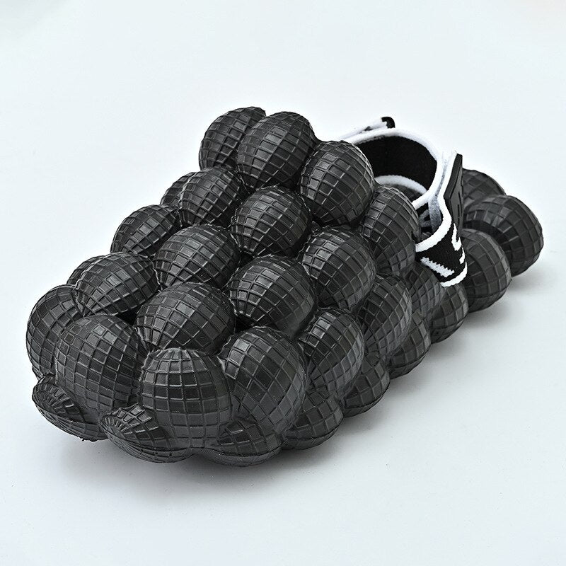 Comwarm Toddler Children Bubble Slippers Kids Summer Sandals Outdoor Leisure Beach Slides Boys Girls Closed Toe Home Shoes