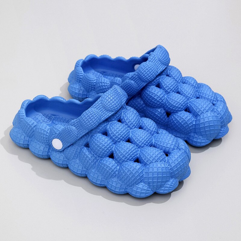 Comwarm Women Clogs Slippers Cute Bubble Ball Sandals Summer Indoor Massage EVA Slides Outdoor Closed Toe Anti-Slip Fashion Shoe