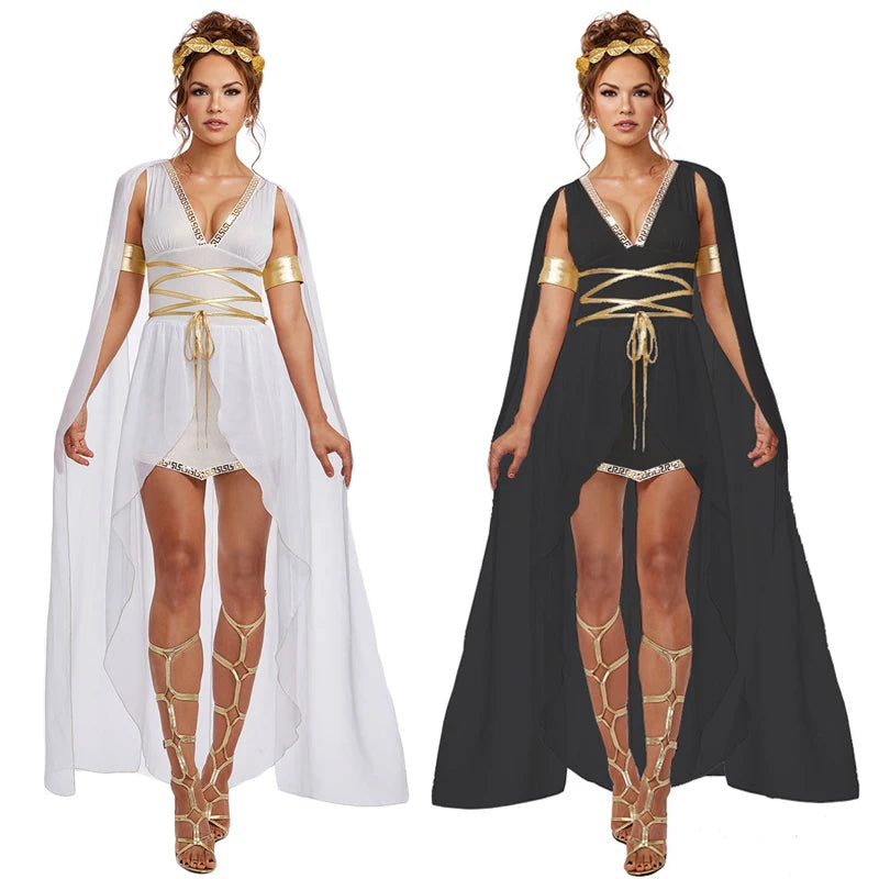 Ancient Greek Goddess Dress Cosplay Costume Sexy Cleopatra Athena Dres Charlie Dolly Ancient Greek Goddess Dress Cosplay Costume Sexy Cleopatra Athena Dres Charlie Dolly