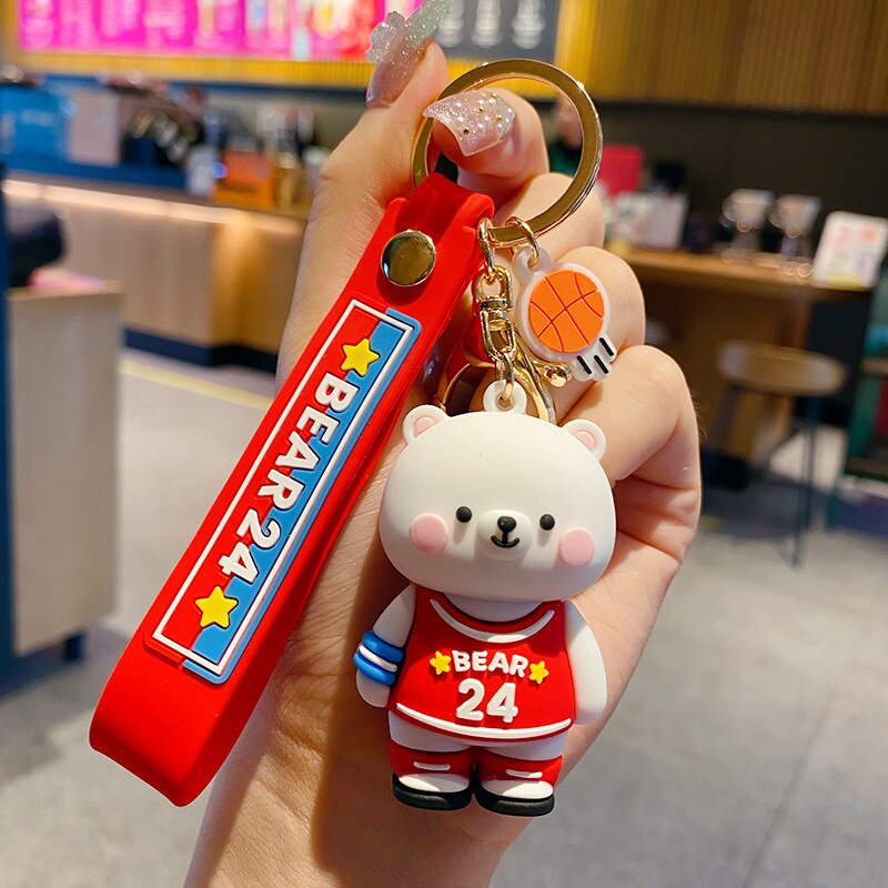 Regular Activities Kinds of Keychains Cute Doll Key Chain Ring Holder Beautiful Lovely Keyring Small Gifts Promotion