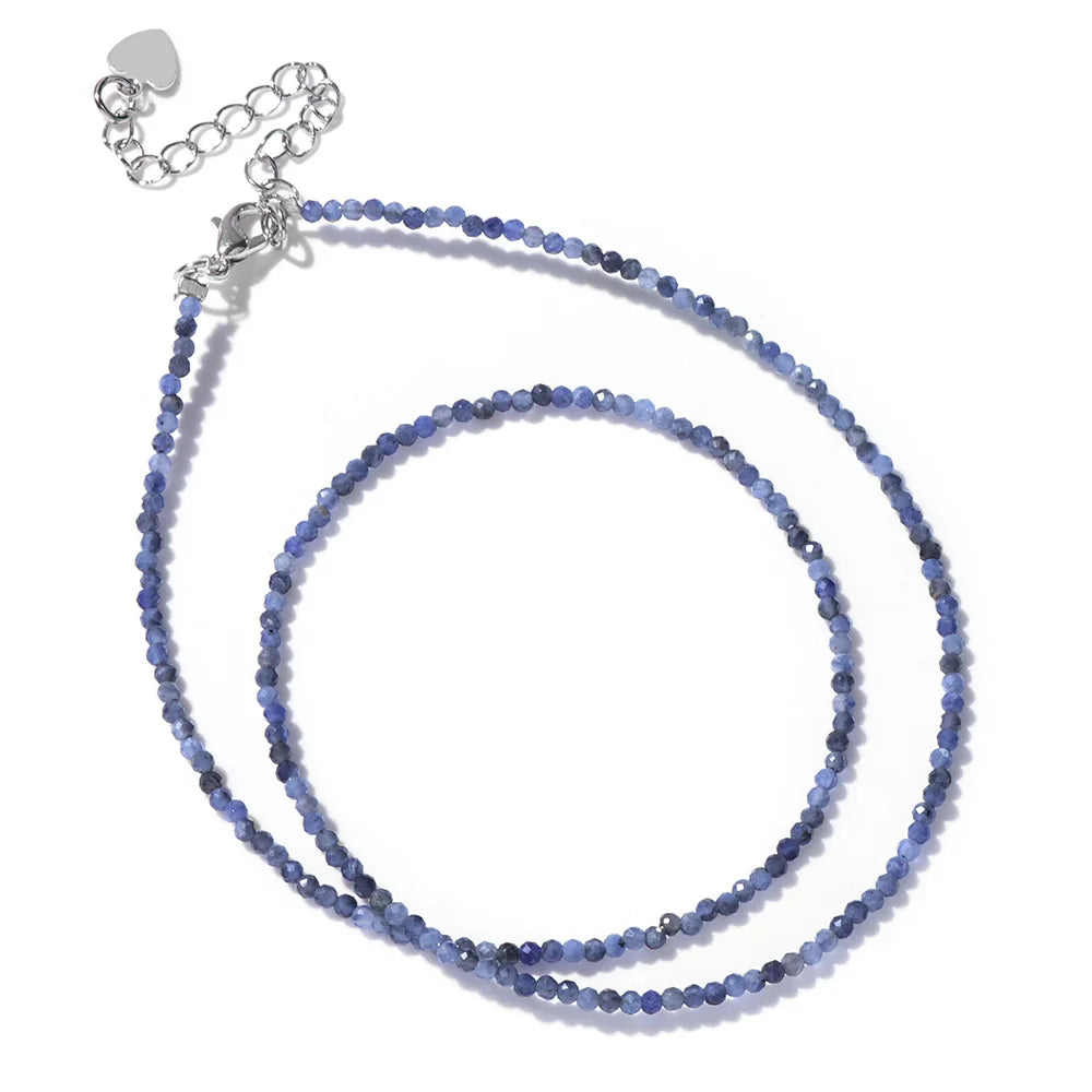 Crystal Stone Beaded Necklace