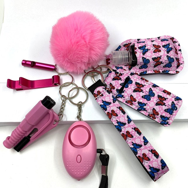 Self-Defense Bulk Accessories Pe Defensive Self Defense Keychain Set Women