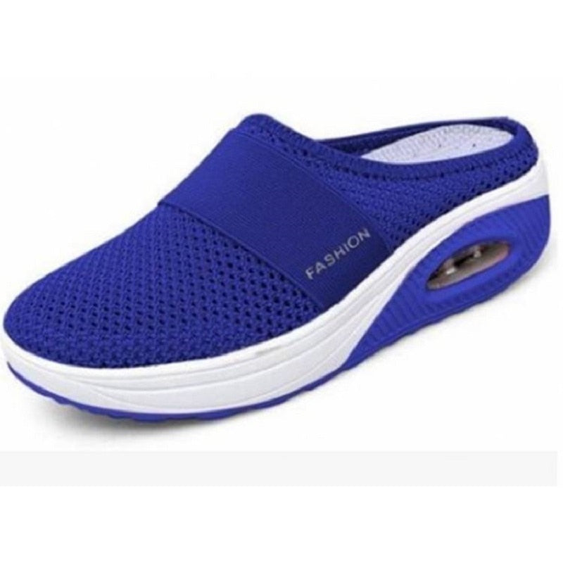 Women Wedge Slippers Anti-slip Premium Slippers Vintage Casual Female Platform Retro Shoes Plus Size Orthopedic Diabetic Sandals