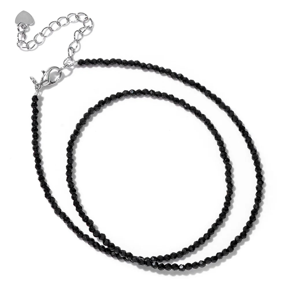 Crystal Stone Beaded Necklace