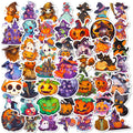 10/30/50pcs Cool Cartoon Halloween Witch Waterproof Stickers Decoration Decals Motorcycle Laptop Phone Luggage Car Sticker Toy - Charlie Dolly