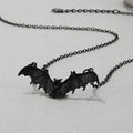 Gothic Bat Necklace for Women Men Punk Hip Hop Rock Vintage Metal Pendant Necklace Party Halloween Jewelry Gifts Cool Thing 2023 - Charlie Dolly