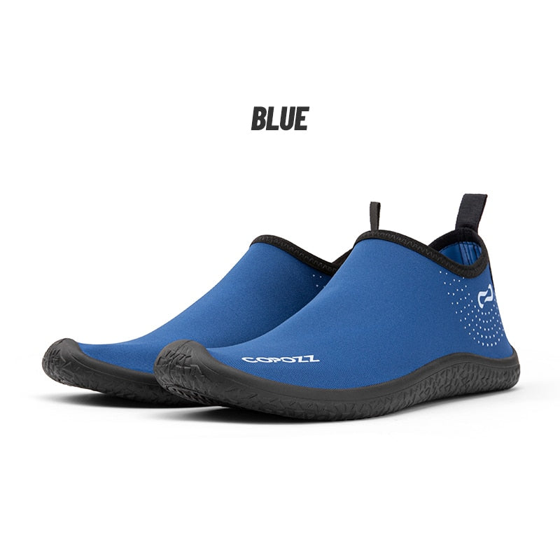 COPOZZ Summer Aqua Shoes Quick-Dry Water Shoes Breathable Wading Upstream Shoes Antiskid Outdoor Sports Shoe Beach Pool Slippers