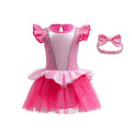 Baby Romper Tutu Dress with Headband Infant Baby Girl Princess Clothes Cute Design Kids Dress Halloween Party Costumes Outfit - Charlie Dolly