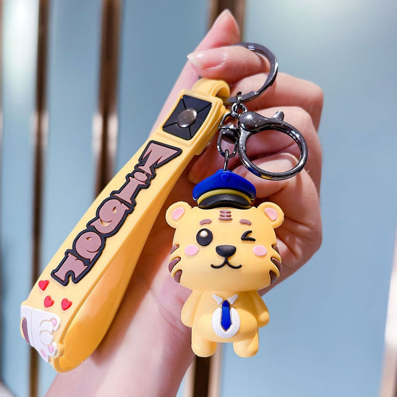 Regular Activities Kinds of Keychains Cute Doll Key Chain Ring Holder Beautiful Lovely Keyring Small Gifts Promotion
