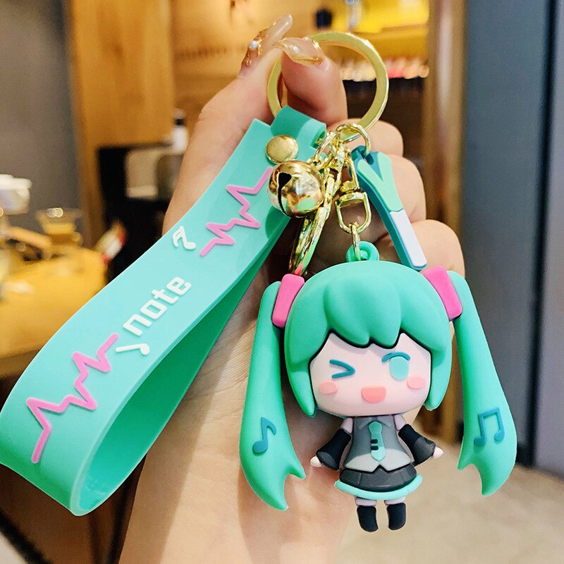 Cartoon Guardian Bella Keychain Cute Sleeping Angel Doll Delicate Keyring for Women Girl Backpack Charm Key Chains Gifts