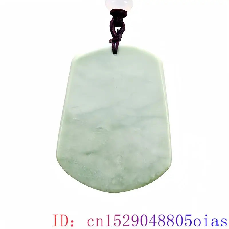 Natural Green Jade Sheep Pendant Necklace, Real Jade Boho Zodiac Talisman