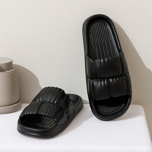 Comwarm Women Soft Sole Cloud Slippers Summer Beach Thick Platform Slipper Sandals Women Non-slip Eva Slides For Home Flip Flops - Charlie Dolly