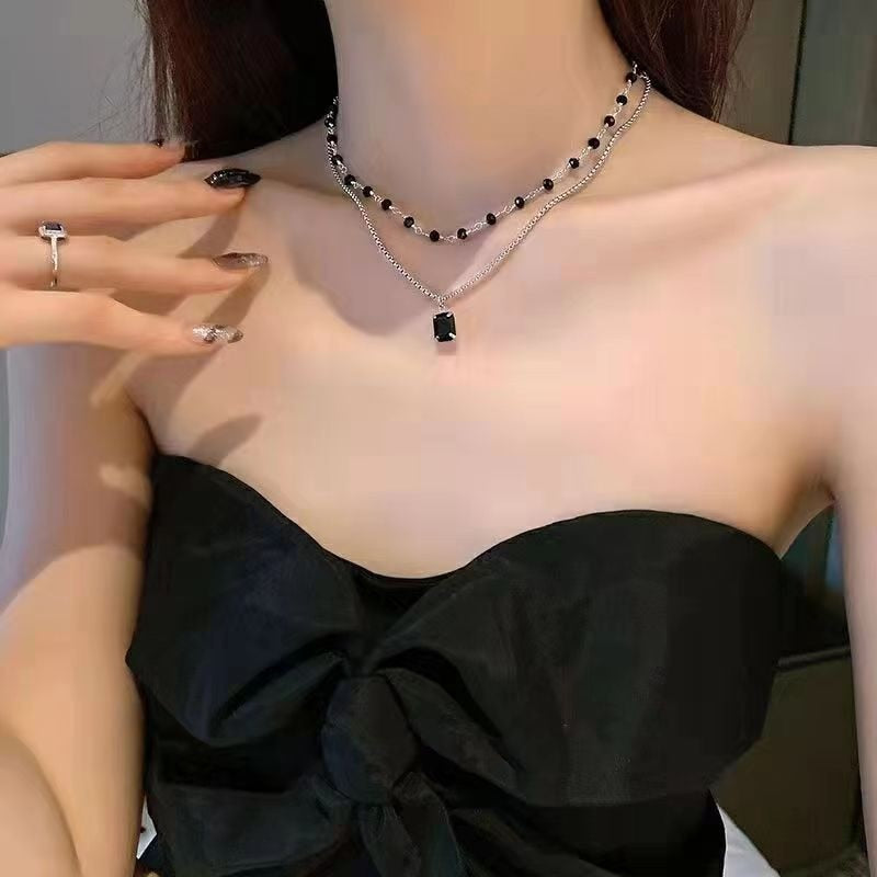 2023 Boho Necklaces & Pendants Vintage Multilayer Choker Necklace Women Fashion Collar Collier Femme Moon Jewelry Accessories