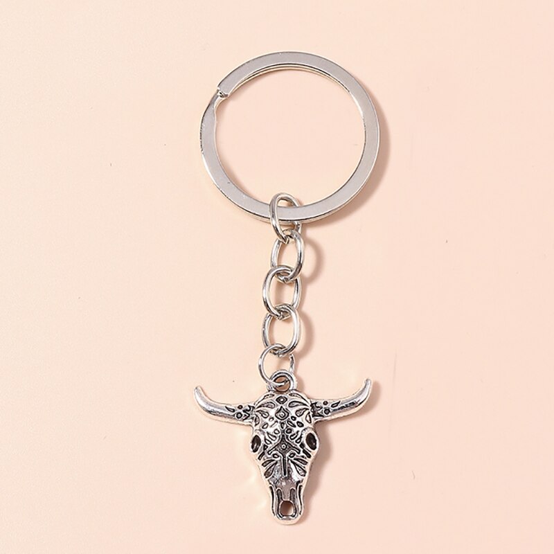 1Pc Bohemia Evil Eye Hamsa Hand Keychain for Women Men Blue Eye Sun Feather Key Ring Bag Pendant Car Key Holder Rings Wholesale