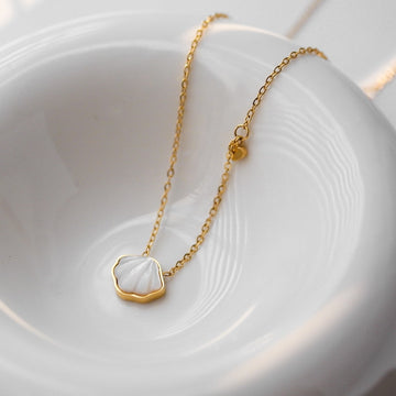 Stainless steel shell pendant necklaces for women's fashion jewelry wholesale Dropshipping - Charlie Dolly