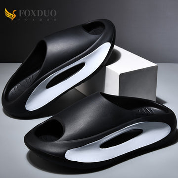 Summer Sneaker Slippers For Women Men Thick Bottom Platform Slides Soft EVA Hollow Unisex Sports Sandals Casual Beach Shoes - Charlie Dolly