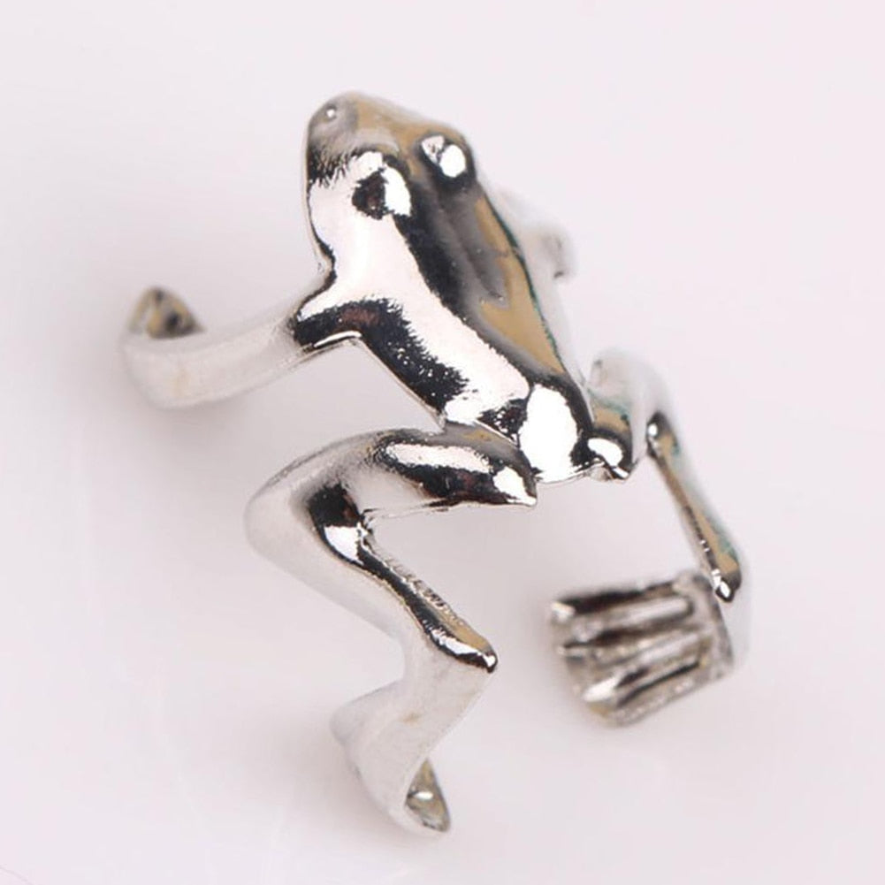 2021 Fashion Frog Ear Cuffs Siliver Ear Cuff Clip Earrings For Women Earcuff No Piercing Fake Cartilage Earrings 1 PC Fashion - Charlie Dolly