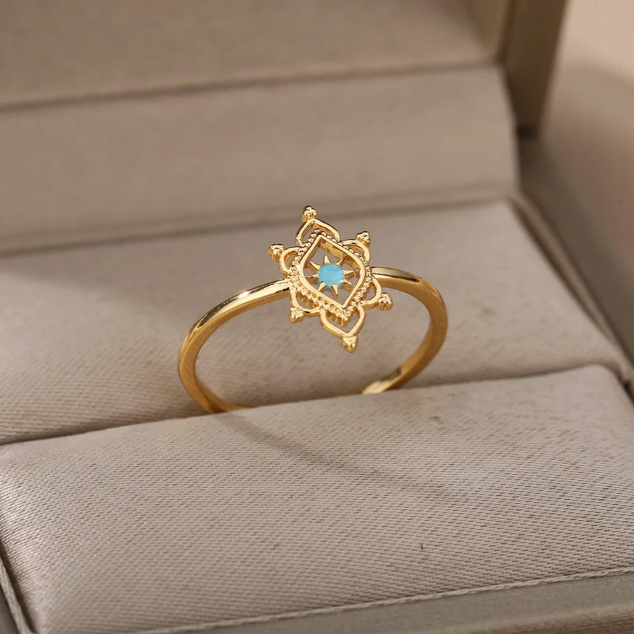 Opal Boho Ring