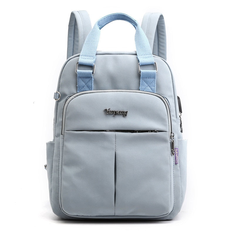 Girls Laptop Backpacks Pink Men USB Charging Bagpack Women Travel Backpack School bags Bag For boys Teenage mochila escolar 2023 - Charlie Dolly