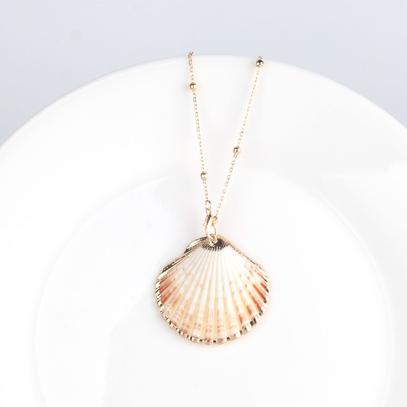 Pendant Necklaces Jewelry Accessories Shell Conch Colourful Summer Beach Mothers Day Gift Couple DIY Lovers Collares Para Mujer - Charlie Dolly