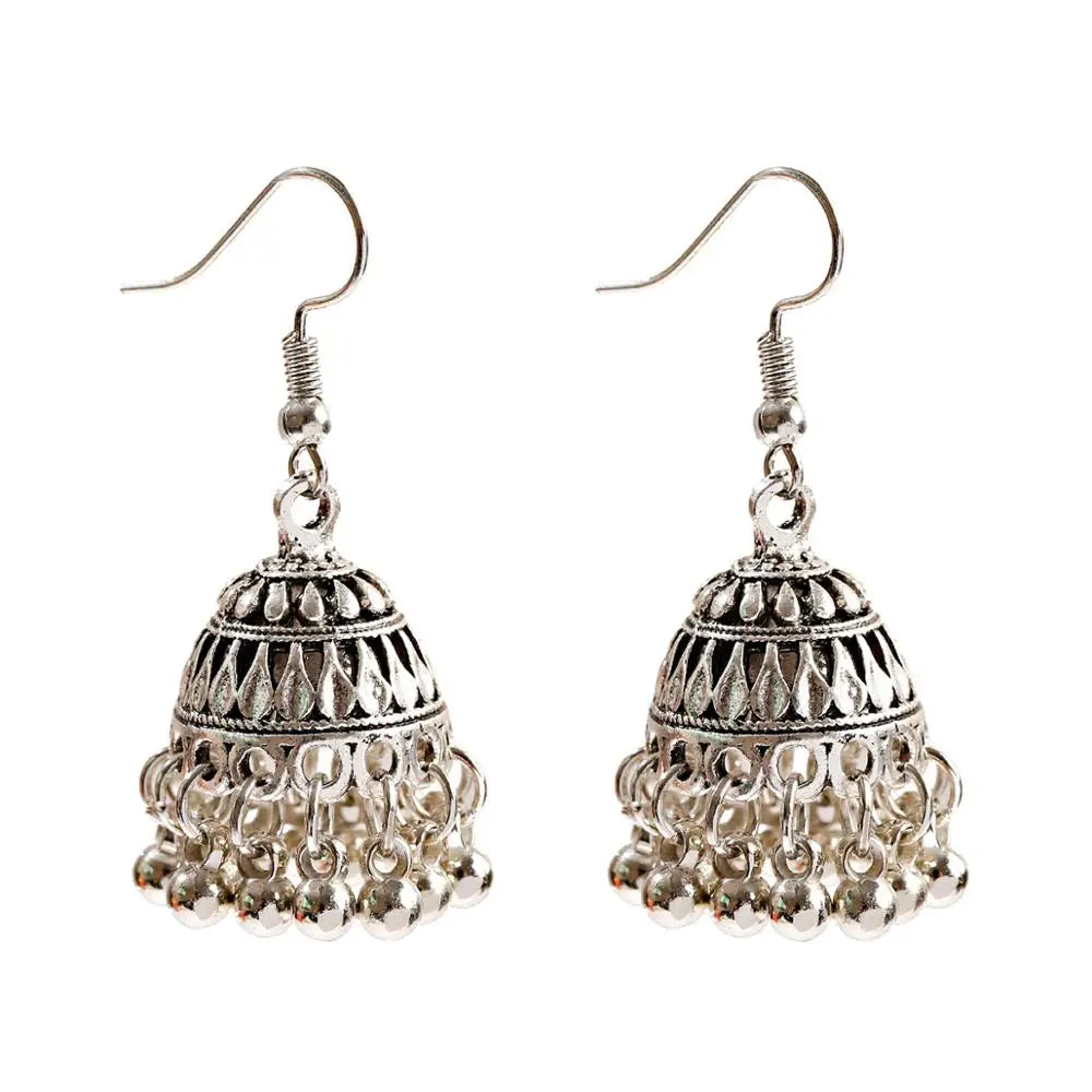 Pendientes Kolczyki Earrings For Women Hanging Earring Boho Accessories For Jewelry Indian Jhumka Ear Rings Beads Pearl Brinco
