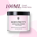 BORN PRETTY 100ml Acrylic Nail Powder Clear Pink White Professional Carving Crystal Polymer for Nail Tips Extenstion Nails Set - Charlie Dolly