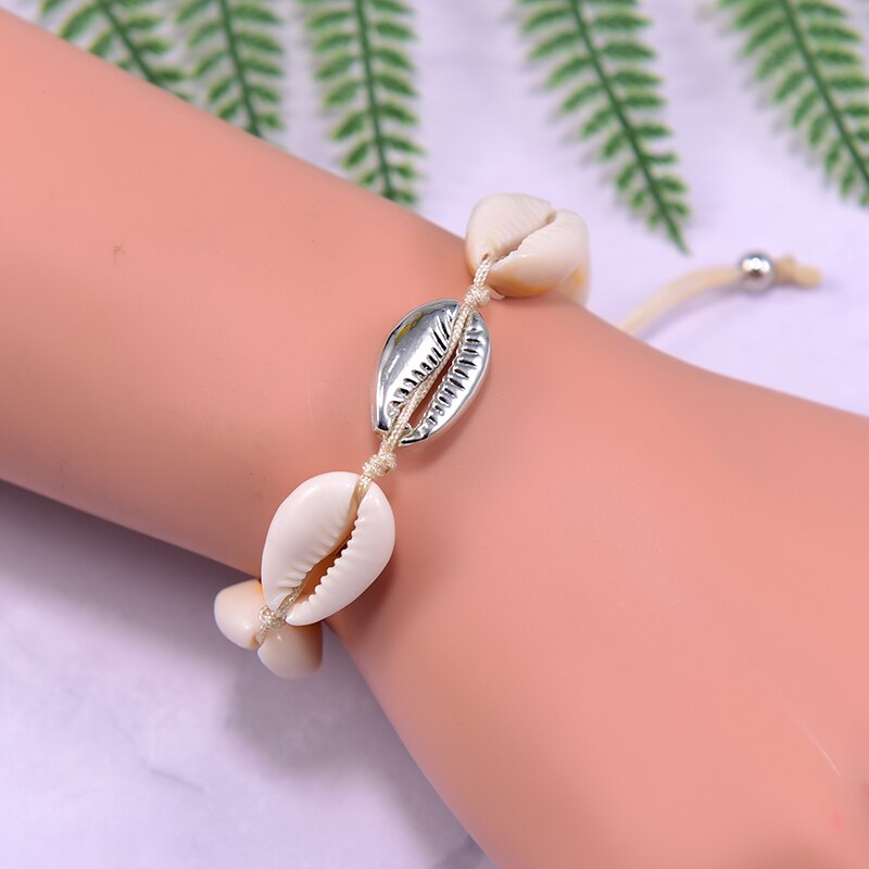 Natural Puka Shell Choker for Women Fashion Boho Collares Necklace Handmade Adjustable Wholesale Femme Accessories - Charlie Dolly