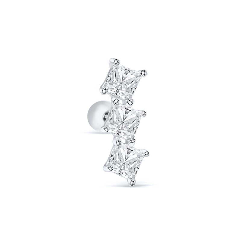ROXI Flower Lightning Butterfly Cross Symbol Crown Eye Stud Earrings for Women Piercing Earrings Silver 925 Jewelry Pendientes - Charlie Dolly