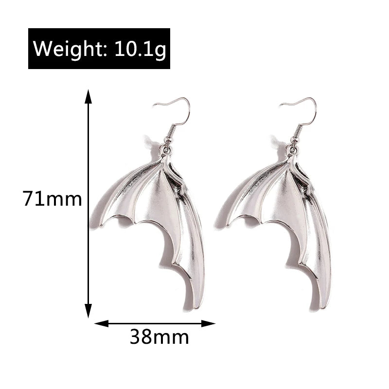 Aihua Fashion Halloween Earrings Enamel Ghost Pumpkin Skeleton Mummy Bat Drop Earrings For Women Halloween Night Party Jewelry - Charlie Dolly
