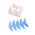 3pairs Pink Eyelash Perm Silicone Pad Recycling Lashes Rods Shield lifting 3D Eyelash Curler Makeup Accessories Applicator Tool - Charlie Dolly