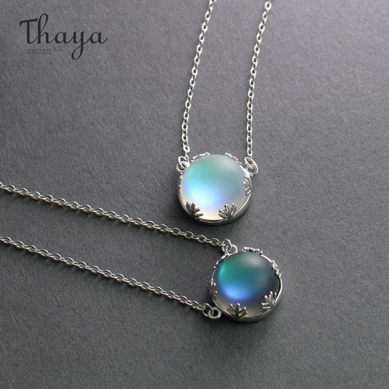 Thaya 2023 S925 Sterling Silver Crystal Necklaces 45cm Fashion Neckalce Pendant Women Necklace Party Engagement Fine Jewelry - Charlie Dolly
