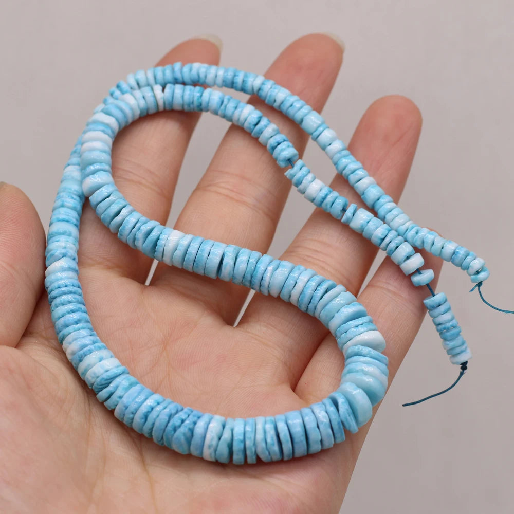 Natural Mother Of Pearl Shell Isolation Beads For Jewelry Making DIY Necklace Bracelet Earring Handiwork Sewing Craft Accessory