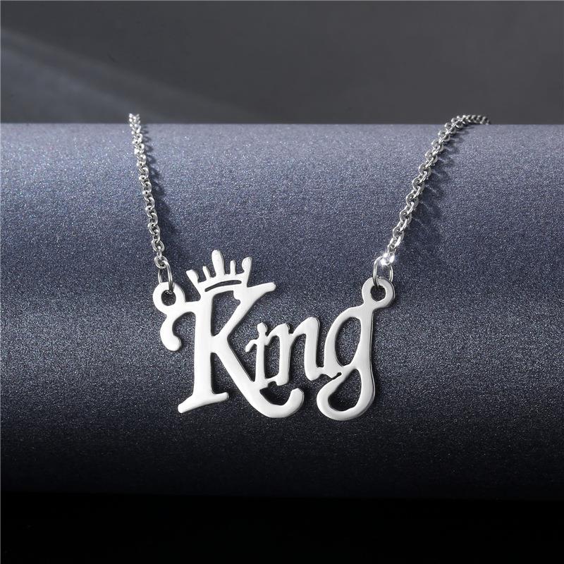Lightning Pendant Necklace Chain 304 Stainless Steel Necklace for Women Men Party Ornament Jewelry Gift - Charlie Dolly