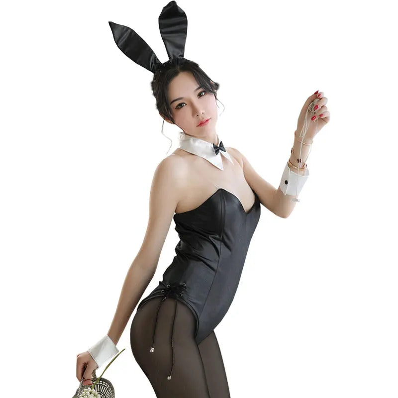 Sakurajima Mai Bunny Girl Cosplay Costume Halloween Adult Woman Senior Sister Cosplay Wig Clothes Size M/XL - Charlie Dolly