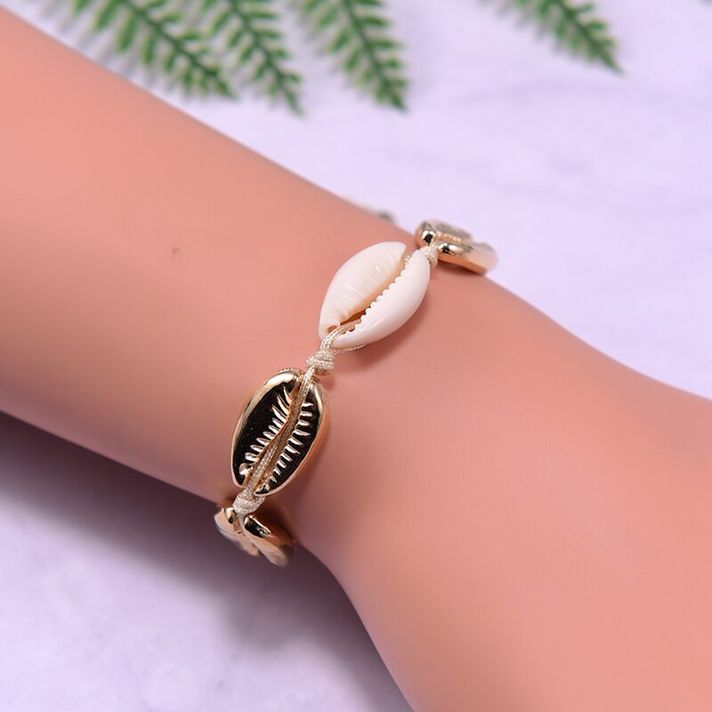 Natural Puka Shell Choker for Women Fashion Boho Collares Necklace Handmade Adjustable Wholesale Femme Accessories - Charlie Dolly