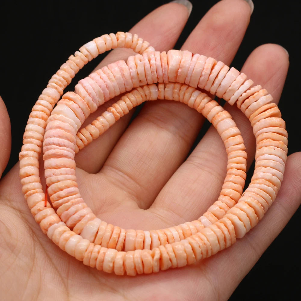 Natural Mother Of Pearl Shell Isolation Beads For Jewelry Making DIY Necklace Bracelet Earring Handiwork Sewing Craft Accessory
