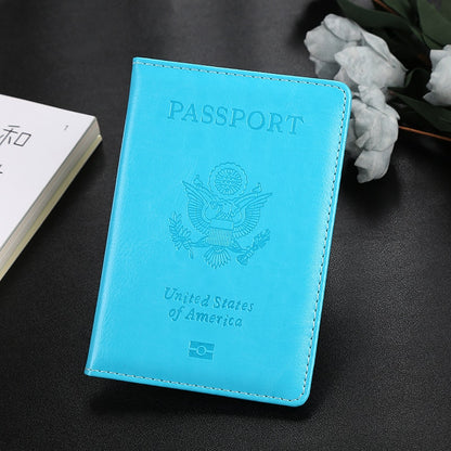 Personalised Passport Cover women With Name USA Cute Pink Personalized Passport Holder designer Travel Passport Case Pouch