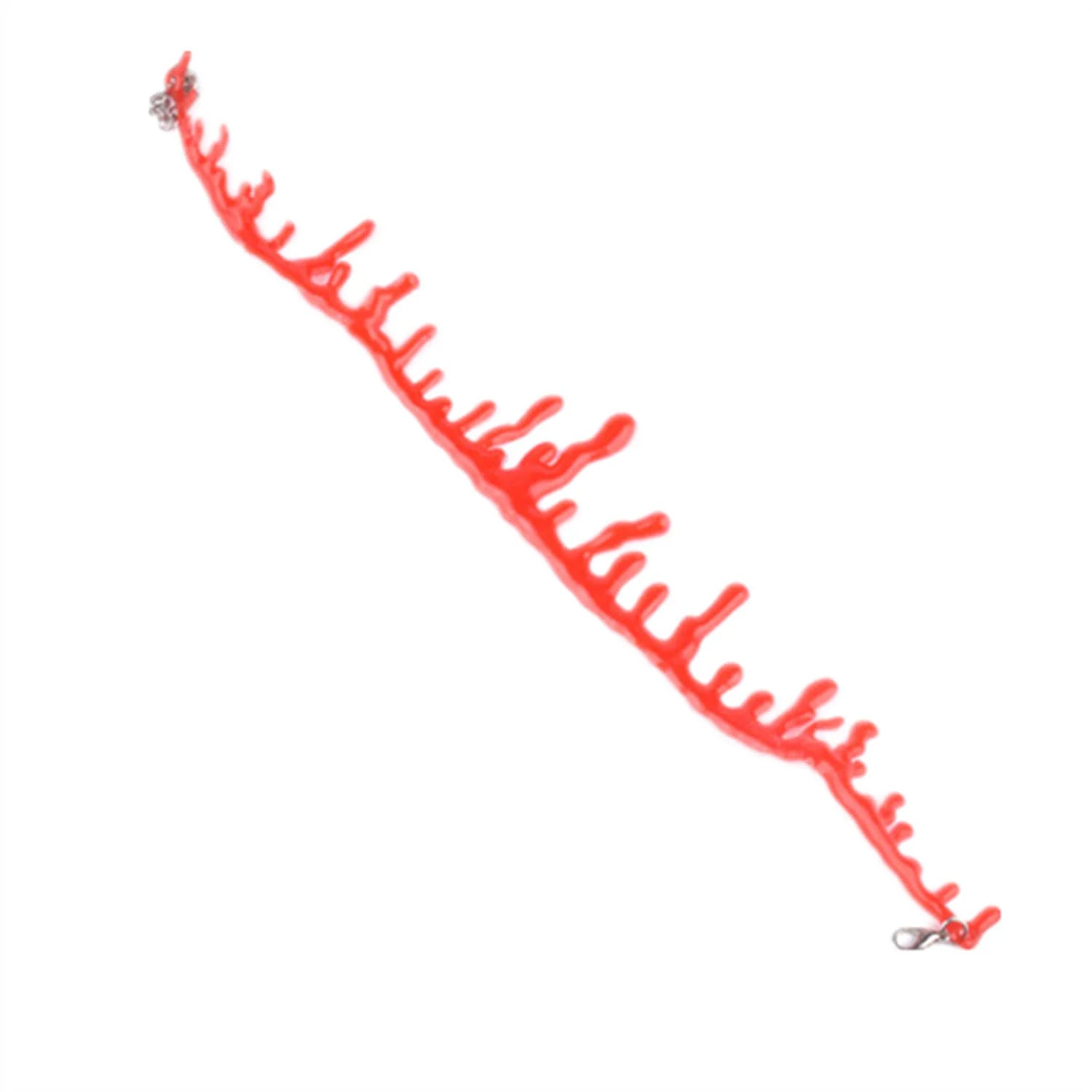 2023 New Fashion Halloween Red Blood Choker Necklace For Women Scary Vampire Dark Cosplay Necklaces Gothic Jewelry Party Gift - Charlie Dolly