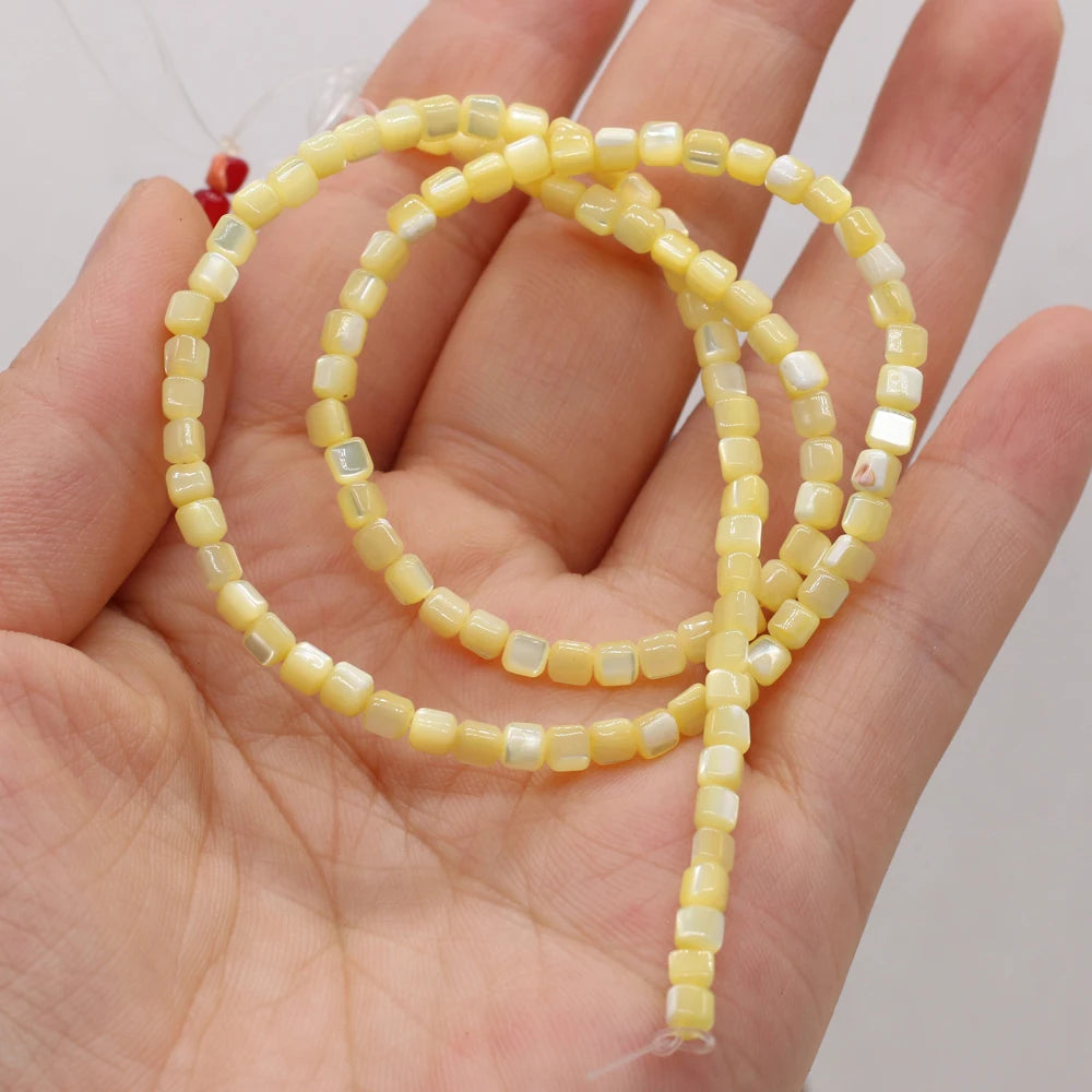 Natural Stone Sea Shell Multi-color Loosely Spaced Beads Can Be Used For DIY Bracelets, Necklaces, Earrings, Jewelry Making