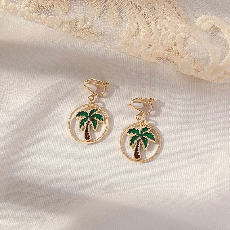 Ear Clips Without Pierced Ears Female Temperament Long Simple Ear Jewelry Thin Earrings Temperament Fashionable Exquisite - Charlie Dolly