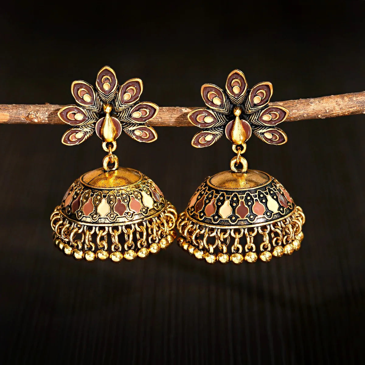 Pendientes Kolczyki Earrings For Women Hanging Earring Boho Accessories For Jewelry Indian Jhumka Ear Rings Beads Pearl Brinco