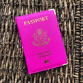 Personalised Passport Cover women With Name USA Cute Pink Personalized Passport Holder designer Travel Passport Case Pouch - Charlie Dolly