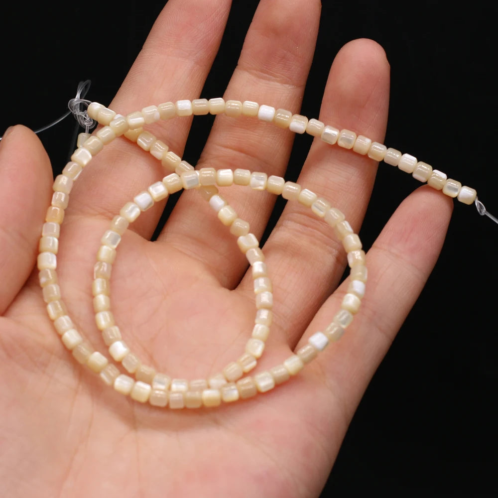 Natural Stone Sea Shell Multi-color Loosely Spaced Beads Can Be Used For DIY Bracelets, Necklaces, Earrings, Jewelry Making