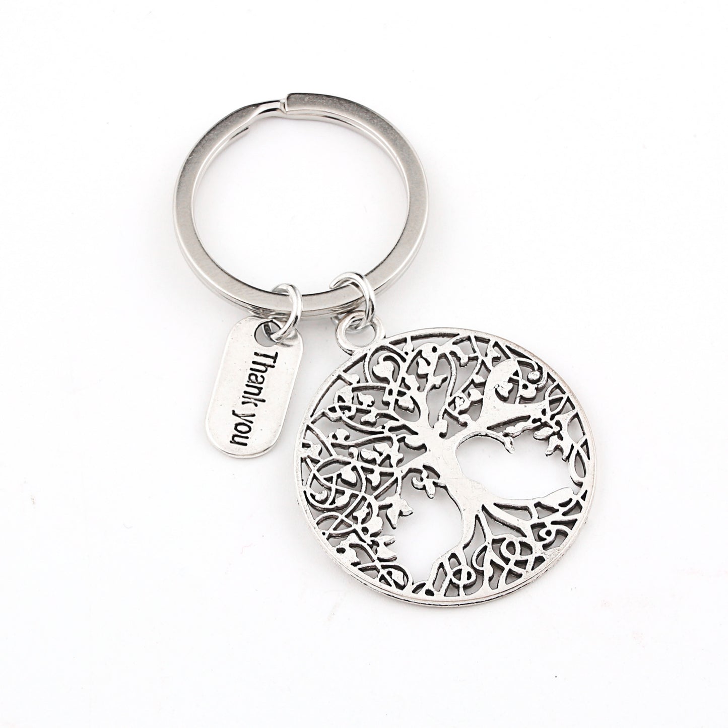 1Pc Tree KeyChain Thanksgiving Day Gift Keyring Handmade Party Souvenir Jewelry E2400